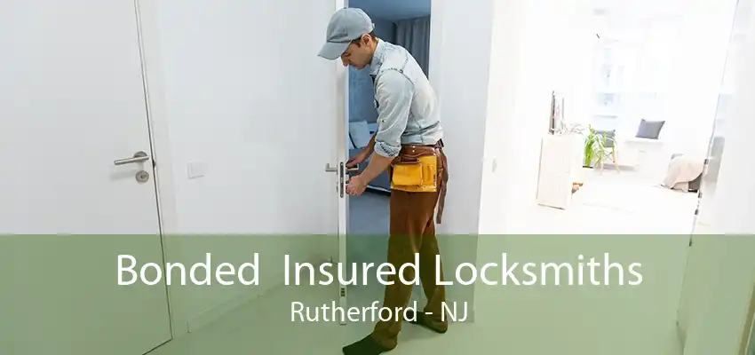 Bonded  Insured Locksmiths Rutherford - NJ